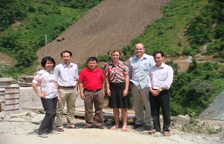 Chuyến đến thăm và làm việc của bên tư vấn TUVNORD tại nhà máy thuỷ điện Suối Sập 3 về dự án CDM