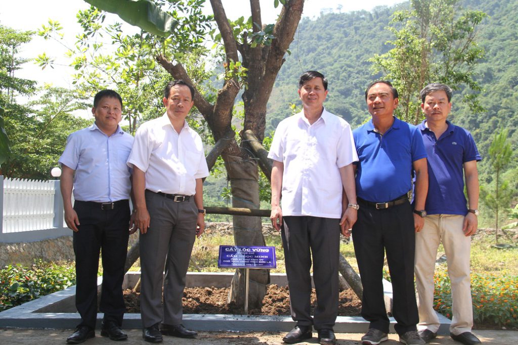 Lễ trồng cây lưu niệm tại Nhà máy thủy điện Suối Sập 3 – Công ty cổ phần đầu tư phát triển Bắc Minh